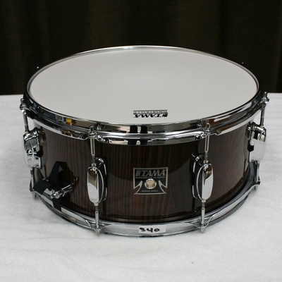 snare 340 tama superstar classic maple walnut glaze 14 x 6
