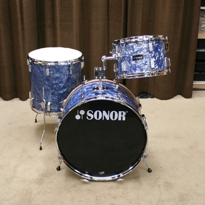 sonor champion shellset blue oyster 22/13/16