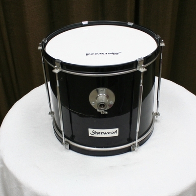 sherwood junior bassdrum zwart 12 x 10