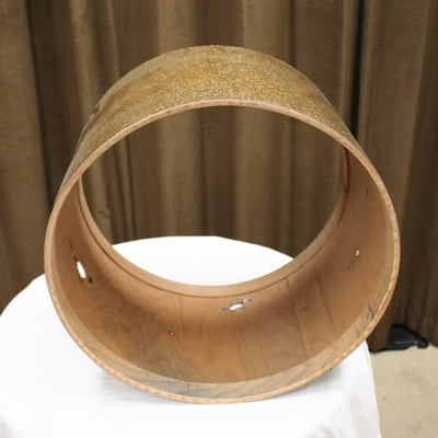 bassdrum merkloos kaal 19.5 x 13 vintage