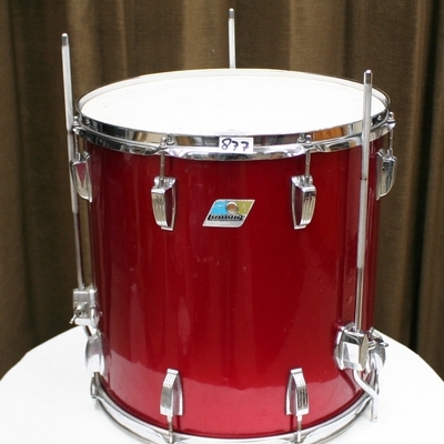 tom 877 ludwig blue olive floortom vintage 16 x 16