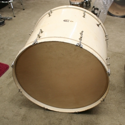 vintage bassdrum vd glas