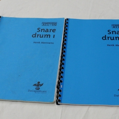 muziekboek 81 henk mennens snaredrum 1 + 2