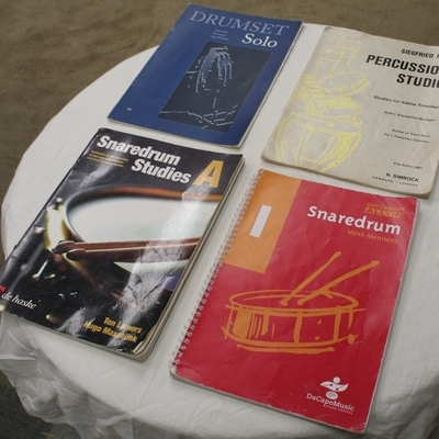 muziekboek 98 snaredrum pakket