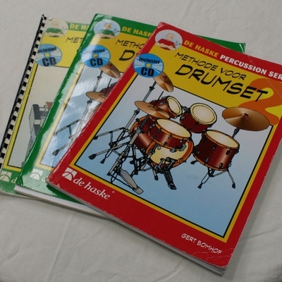 muziekboek 99 methode voor drumsets 1 + 2 + mallets