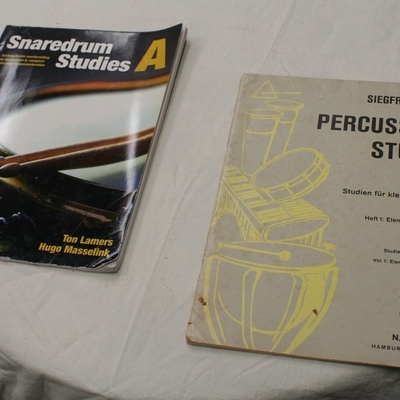 muziekboek 103 snaredrum studies A en percussie studio