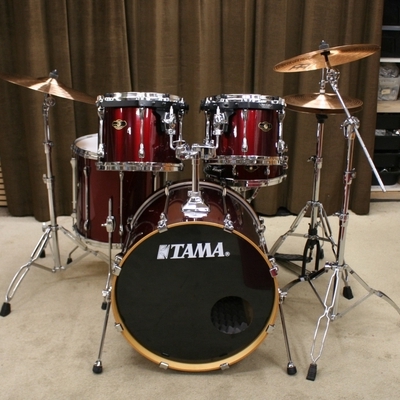 tama superstar cherry red 22/12/13/16/14sn bekkenset