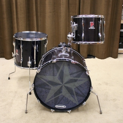 premier resonator zwart/paars 22/13/16 shellset