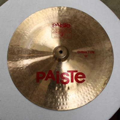 paiste 2002 red label 18 china type 1274