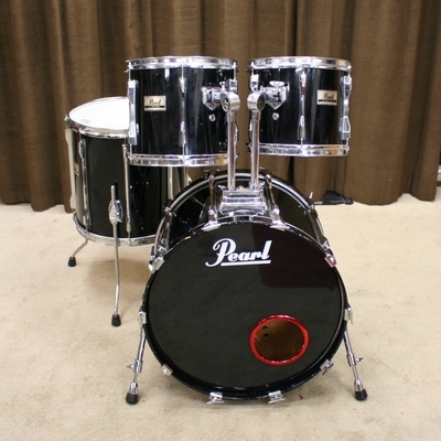 pearl BLX all maple shellset zwart 22/12/13/16