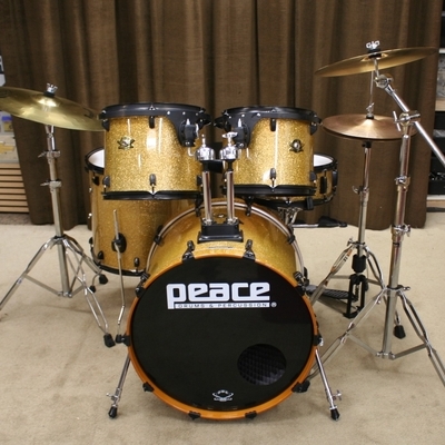 peace dna gold sparkle maple 22/12/13/16/14sn bekkenset