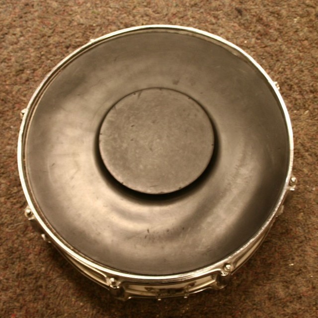 Oefendrumpad 14 inch rubber