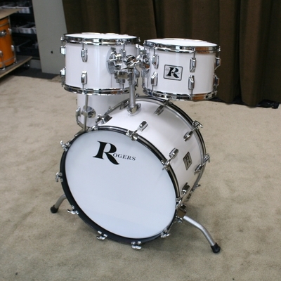 rogers white vintage shellset 22/12/13/16
