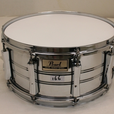 snare 166 pearl world series 14 x 6.5