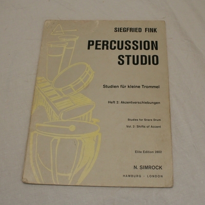 muziekboek 23 siegfried fink percussion studio